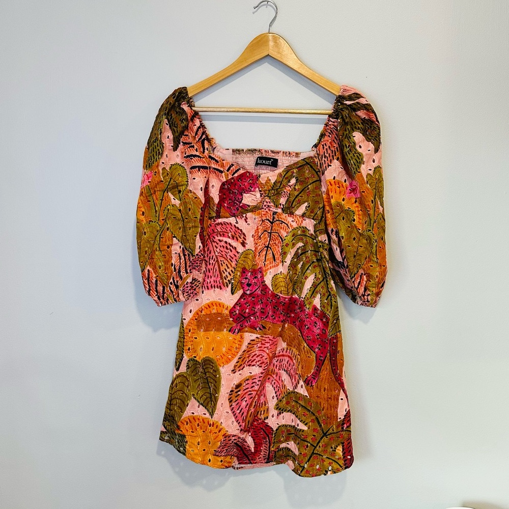 Kourt Boutique Floral Mini Dress